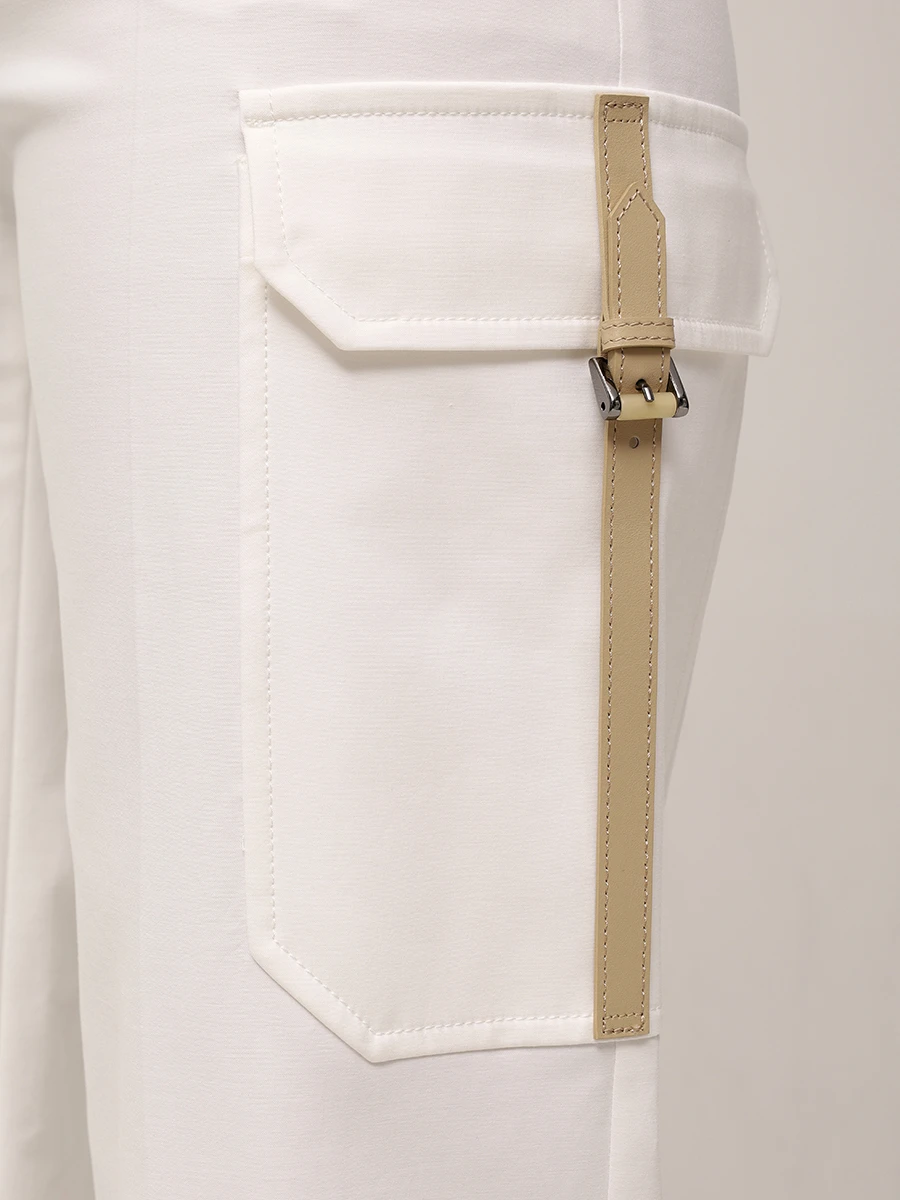 Брюки-карго хлопковые