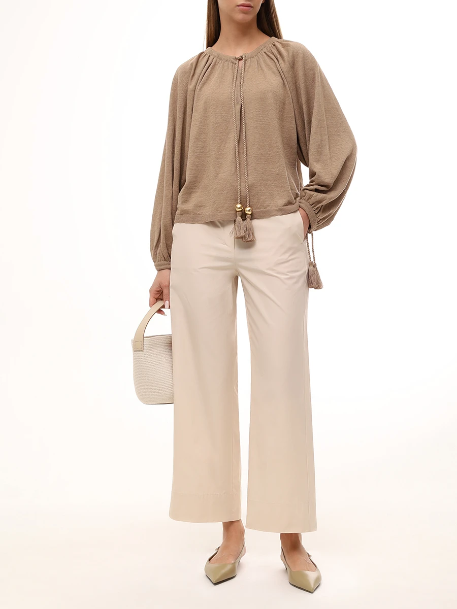 Джемпер льняной