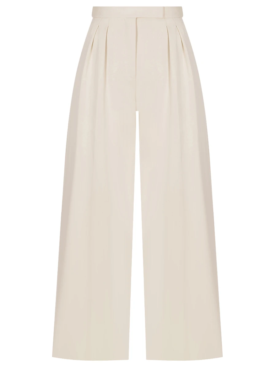 Брюки однотонные