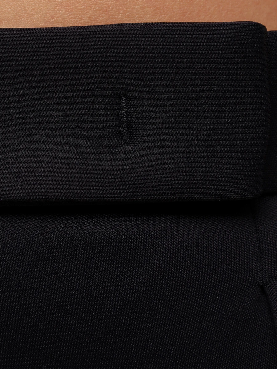 Брюки однотонные