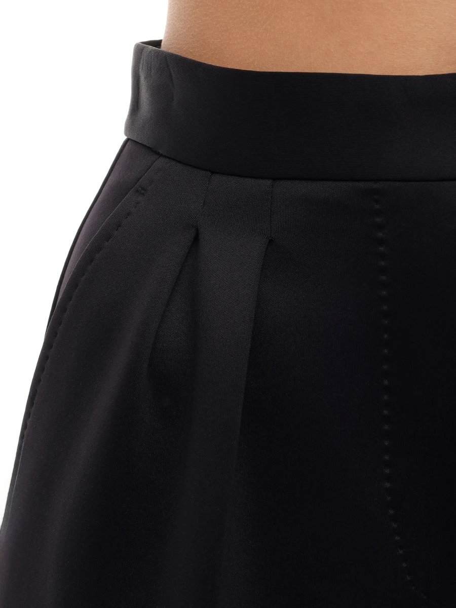 Брюки однотонные