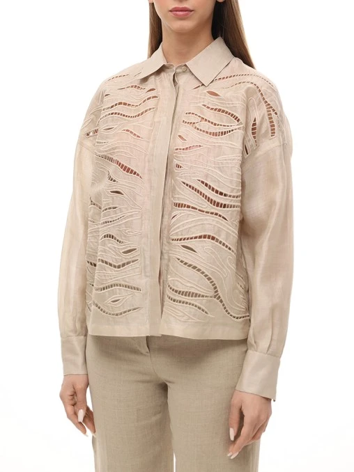 Рубашка из рами MAX MARA