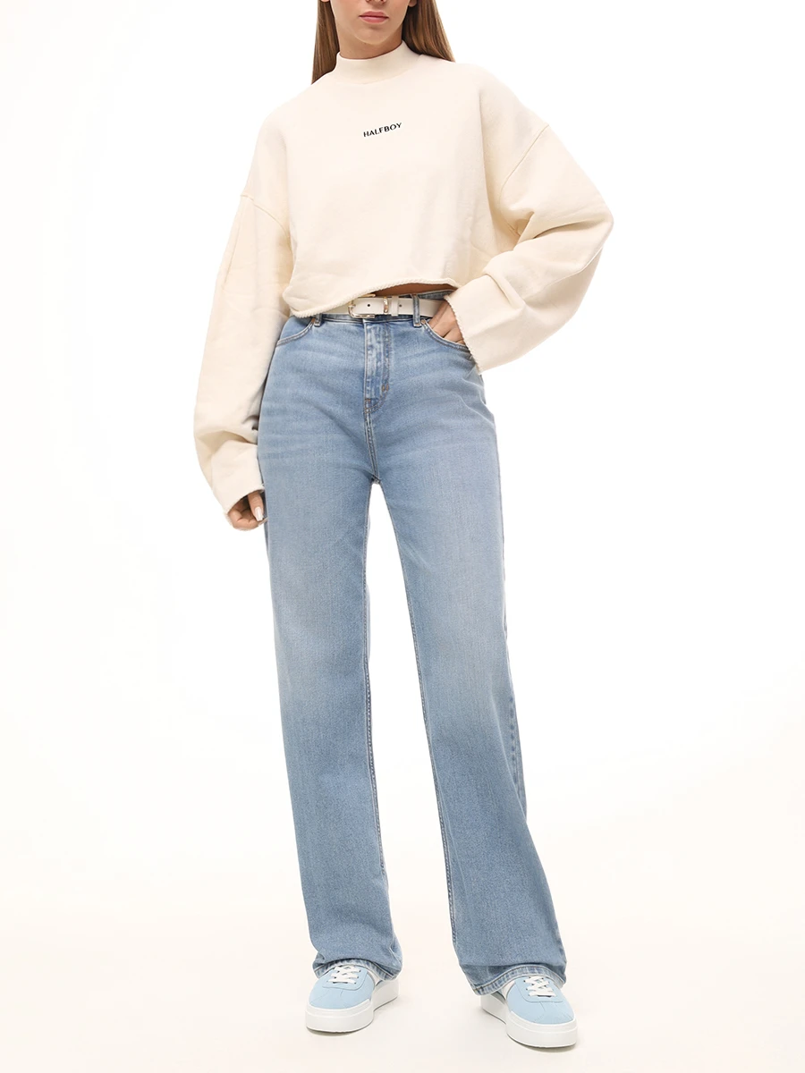 Джинсы хлопковые