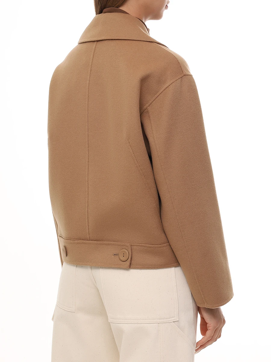 Полупальто шерстяное