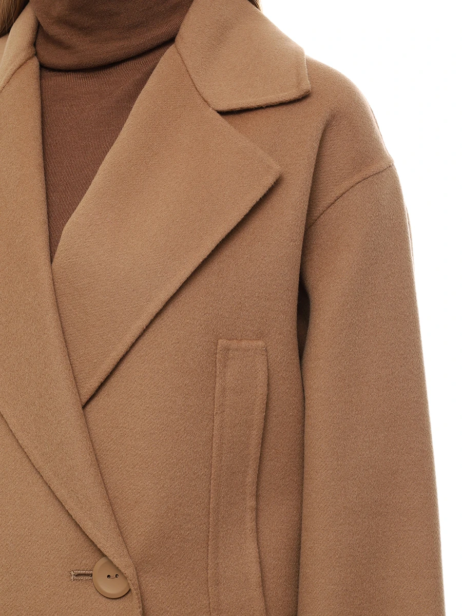 Полупальто шерстяное