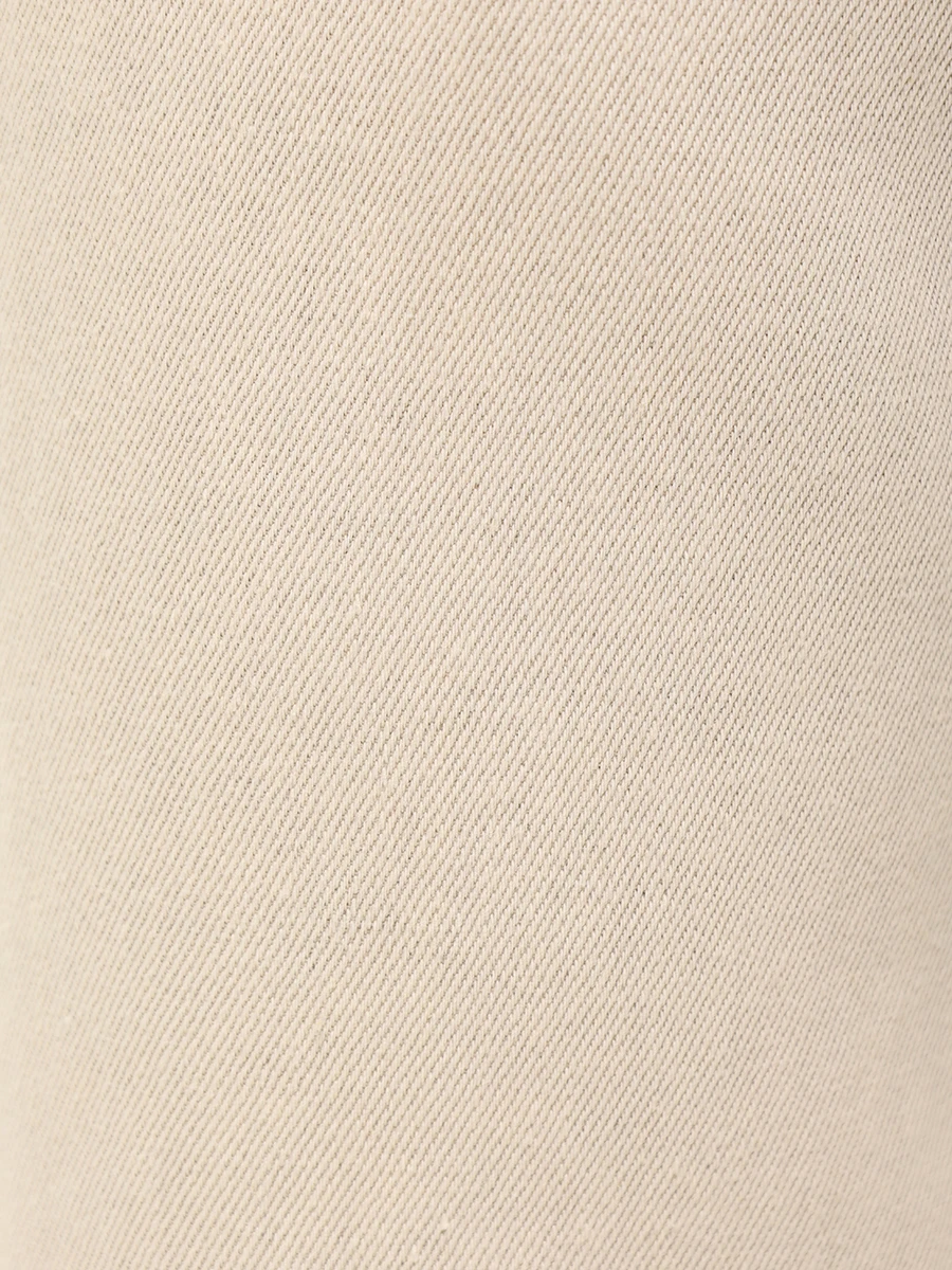 Брюки из хлопка и льна