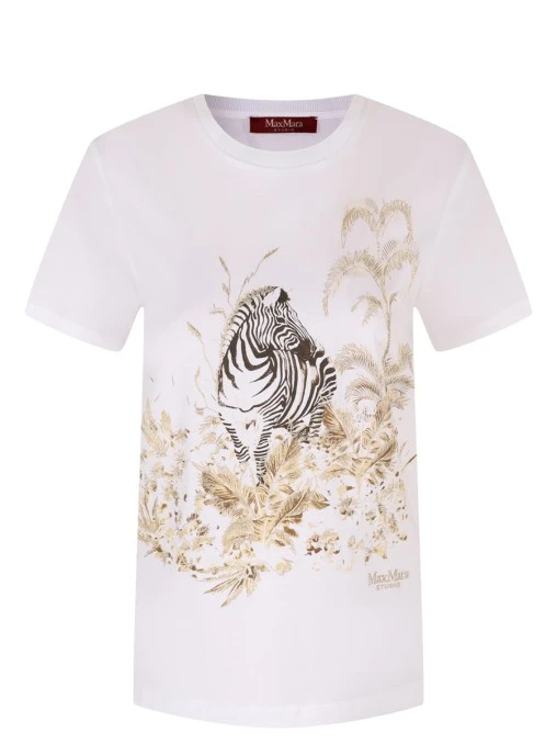 Футболка хлопковая MAX MARA