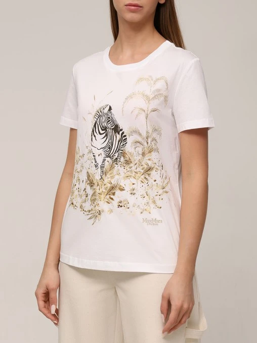 Футболка хлопковая MAX MARA