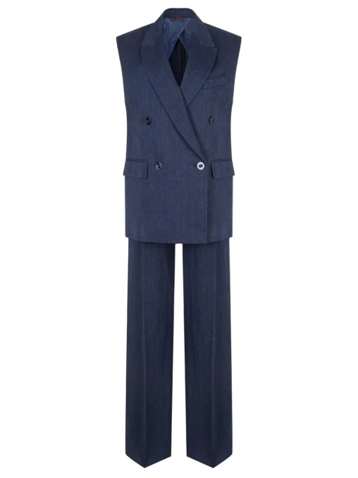 Костюм льняной MAX MARA