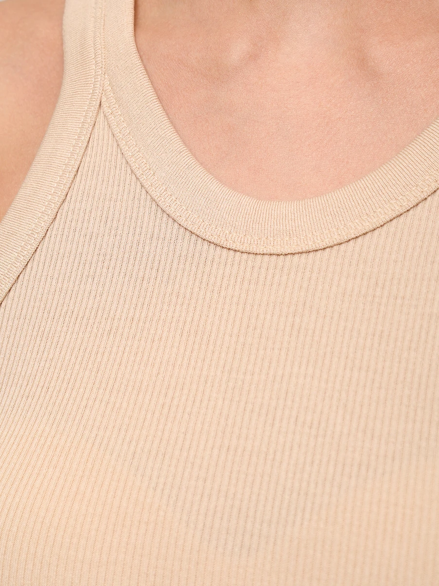 Топ из хлопка и шелка Nastie