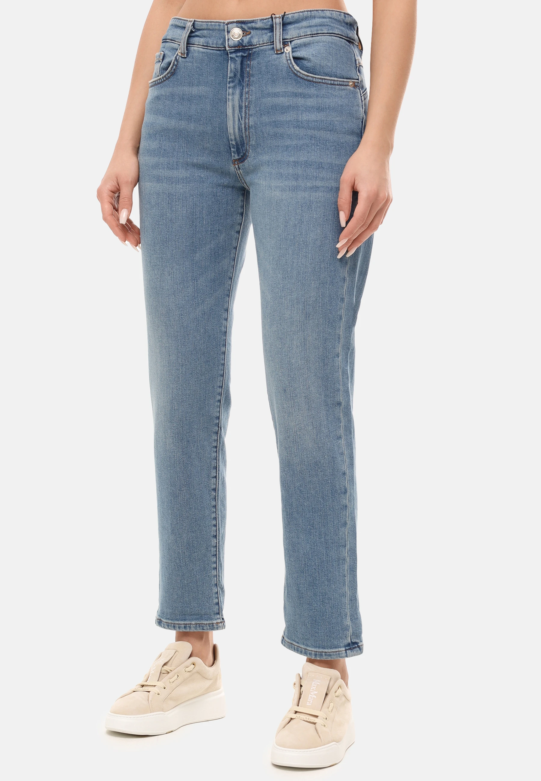 Джинсы хлопковые