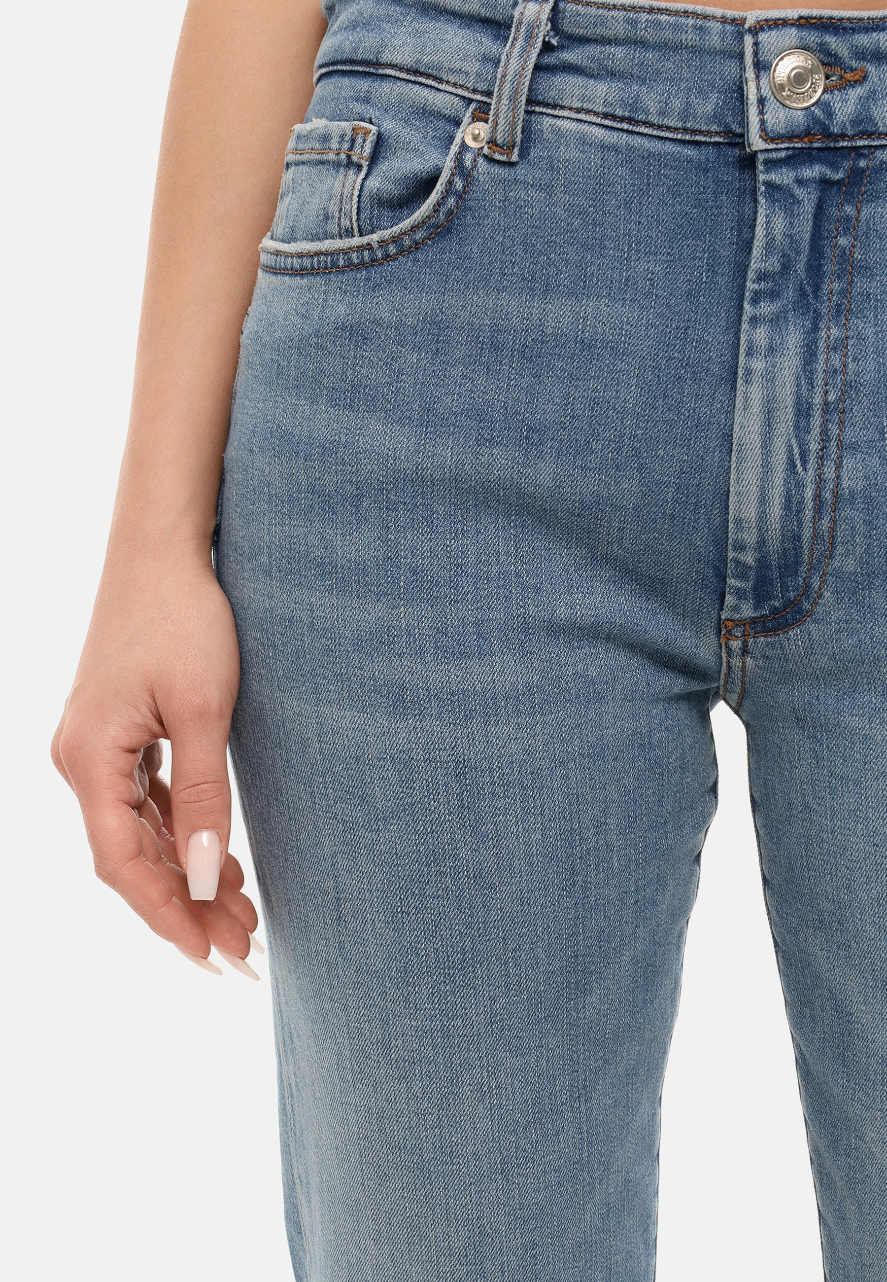 Джинсы хлопковые