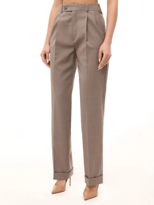 Брюки шерстяные Ferito SPORTMAX