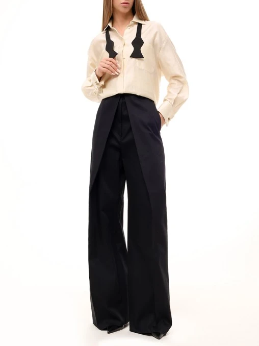 Брюки хлопковые Fanfara SPORTMAX