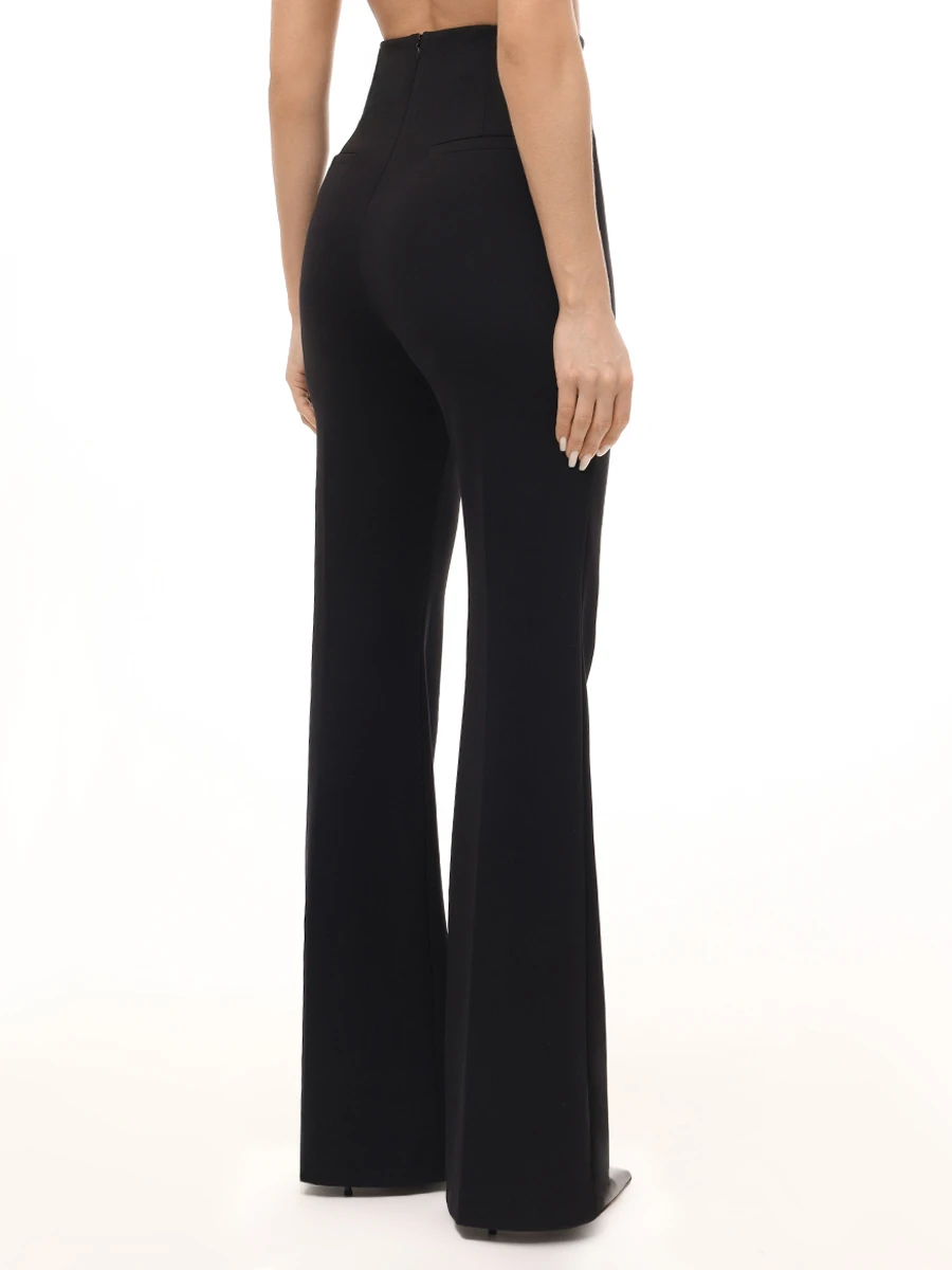 Брюки однотонные