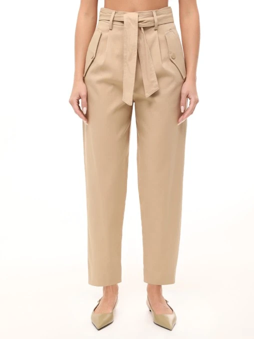 Брюки хлопковые WEEKEND MAX MARA