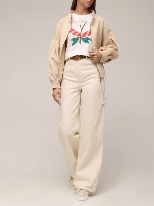 Футболка хлопковая WEEKEND MAX MARA