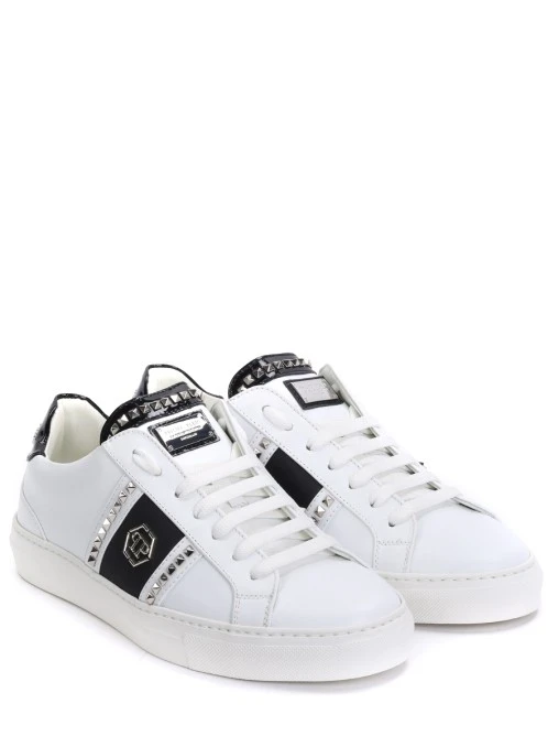 Кеды кожаные PHILIPP PLEIN