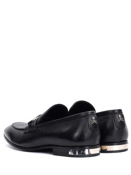 Лоферы кожаные PHILIPP PLEIN