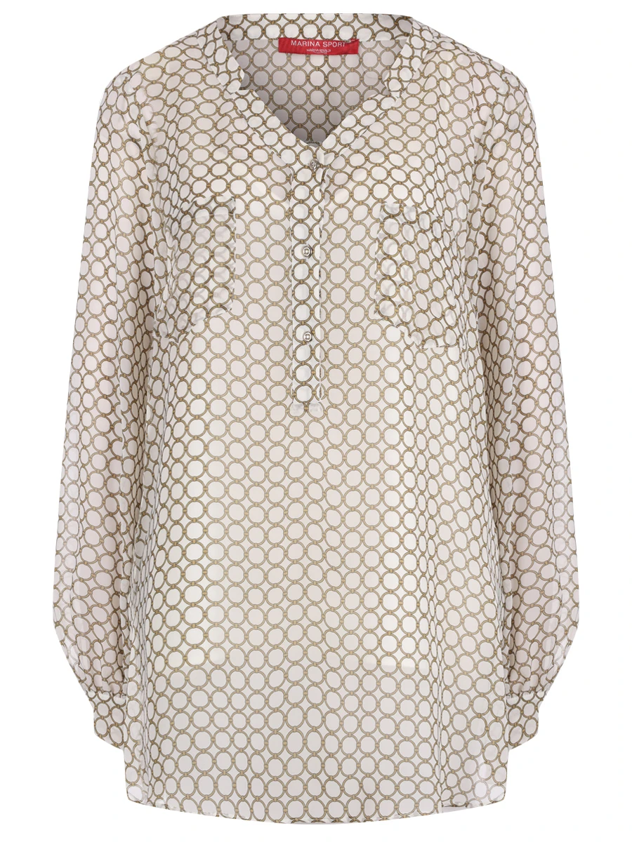 Блуза с принтом