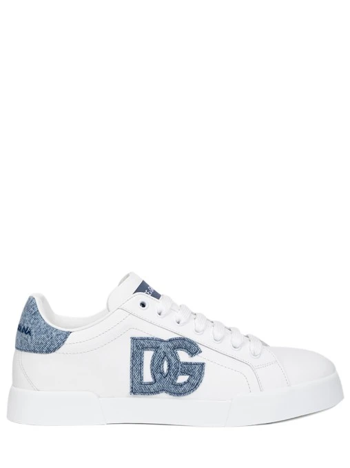 Кеды кожаные Portofino DOLCE & GABBANA