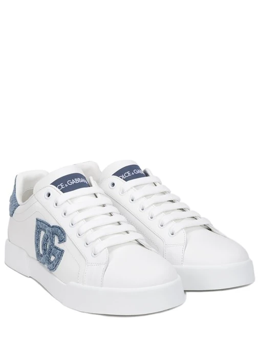 Кеды кожаные Portofino DOLCE & GABBANA