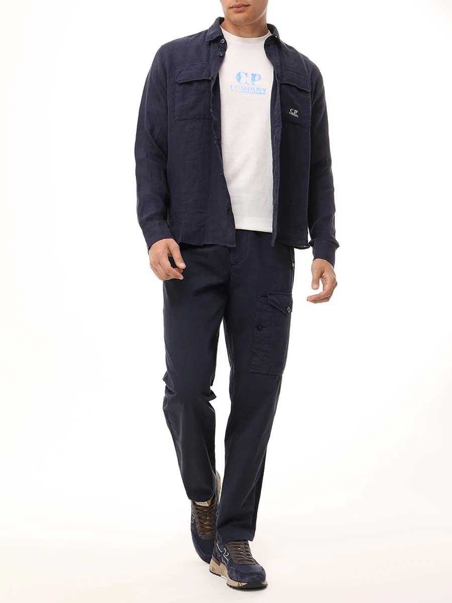 Брюки-карго хлопковые