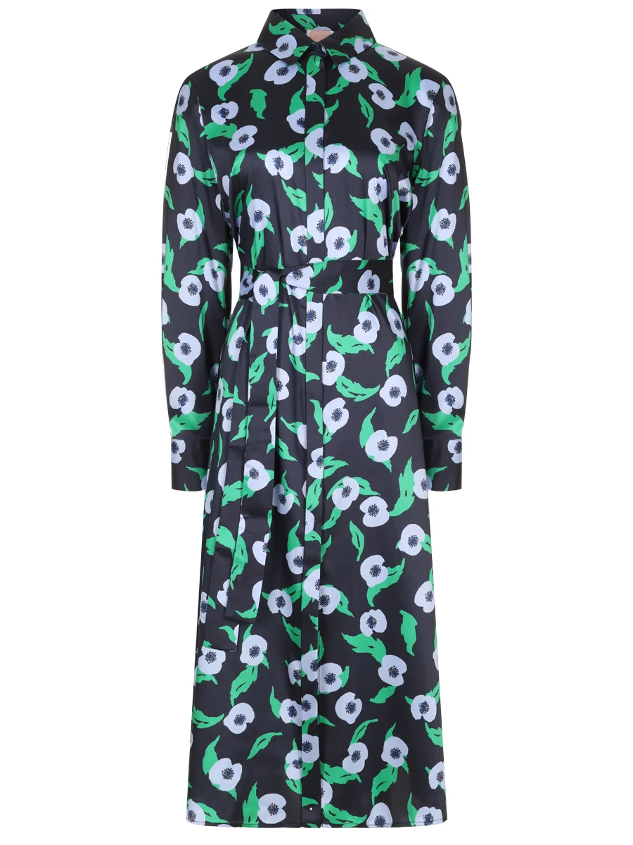 Платье с принтом