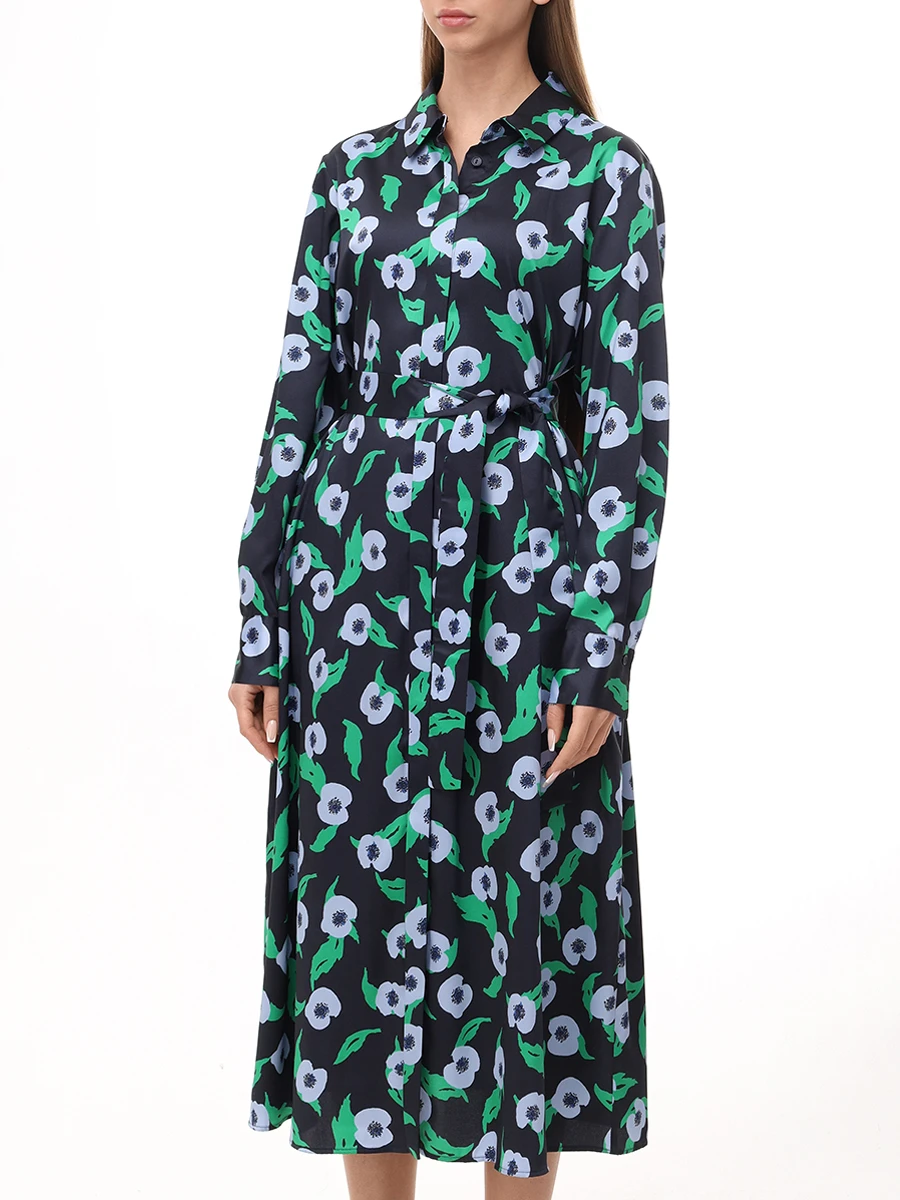 Платье с принтом