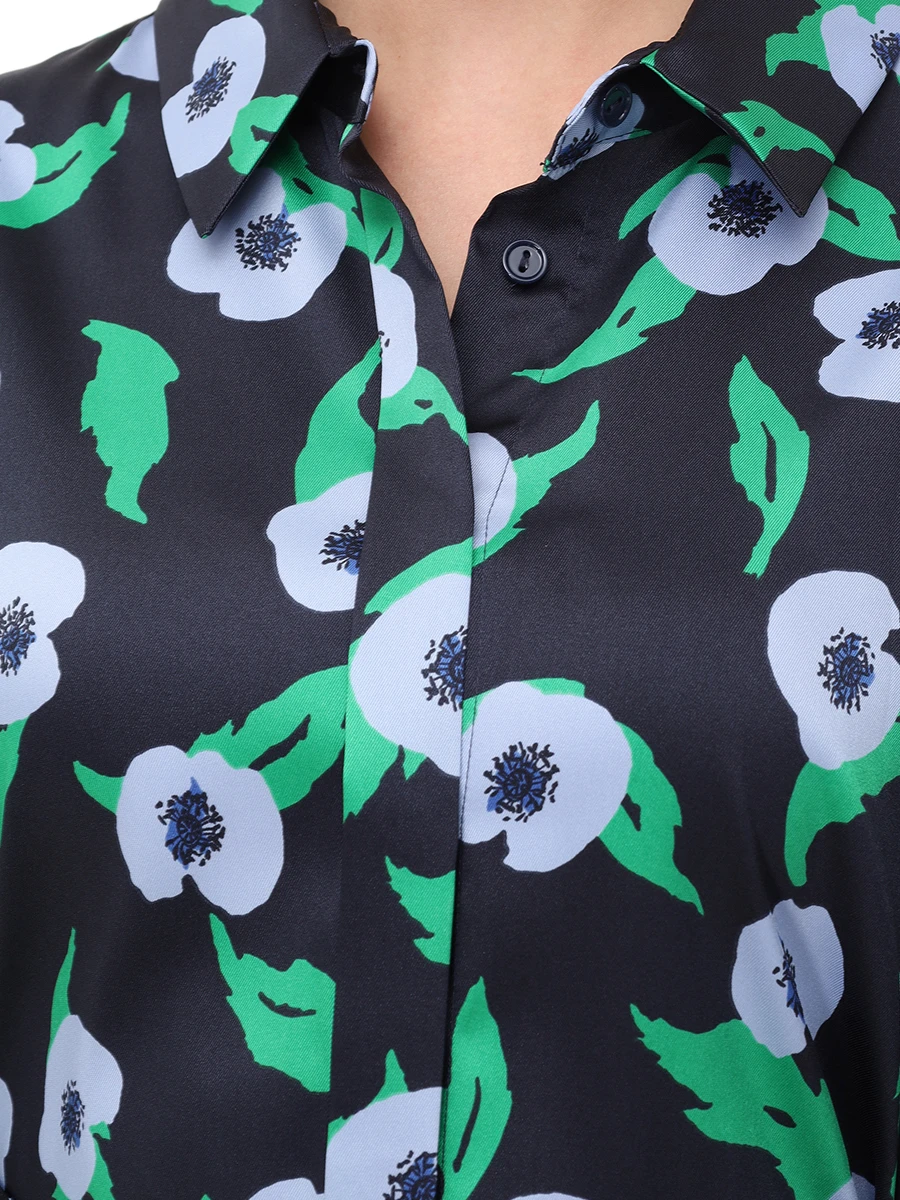 Платье с принтом