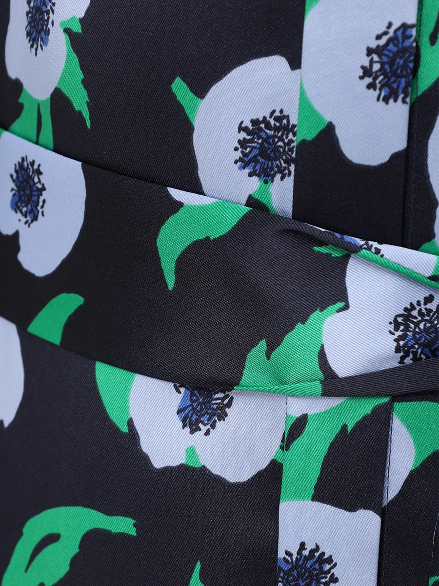 Платье с принтом