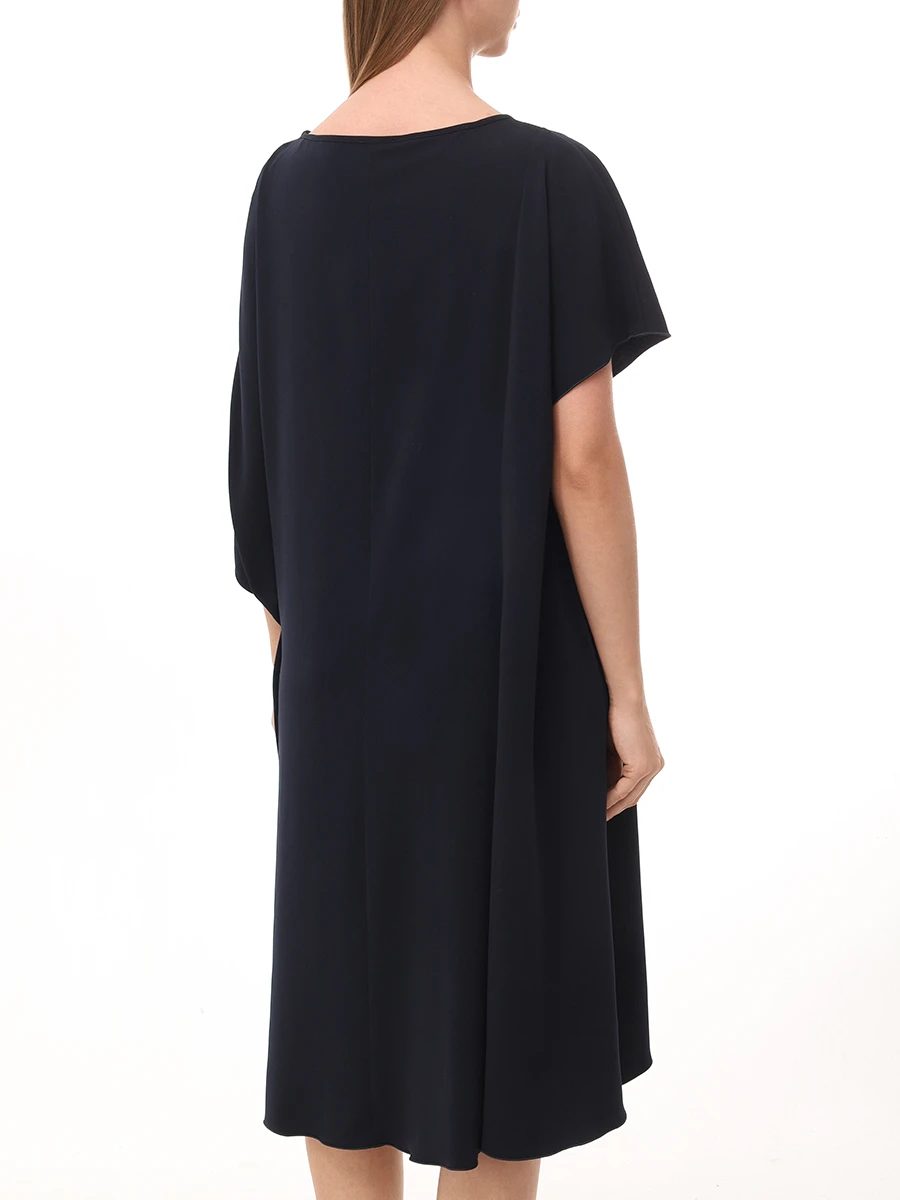 Платье однотонное