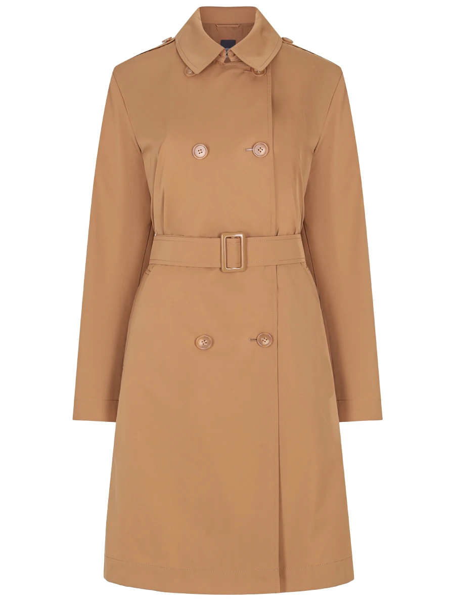 Плащ однотонный