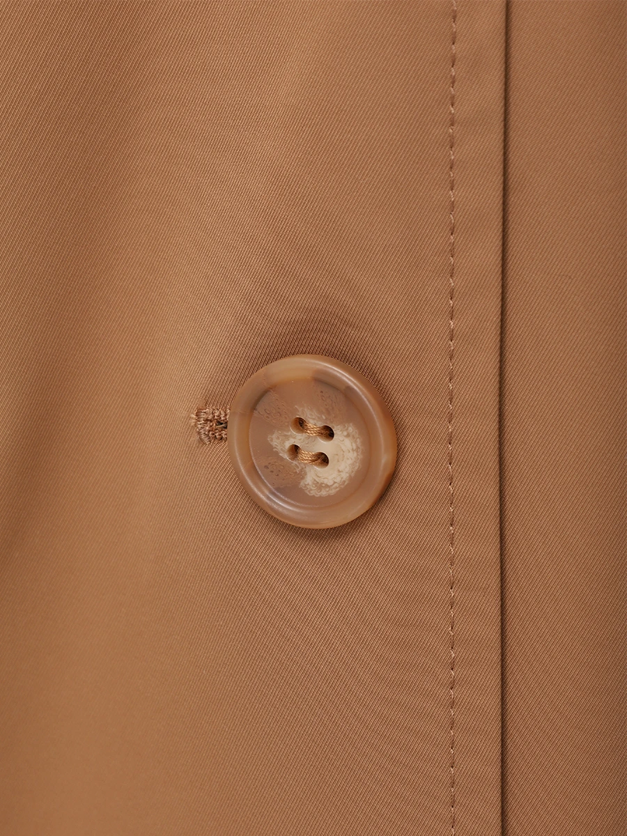 Плащ однотонный