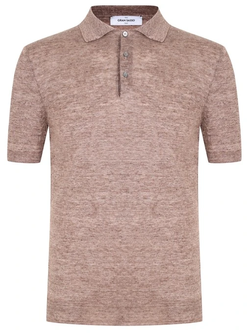 Поло льняное GRAN SASSO