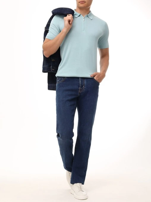 Поло шелковое GRAN  SASSO