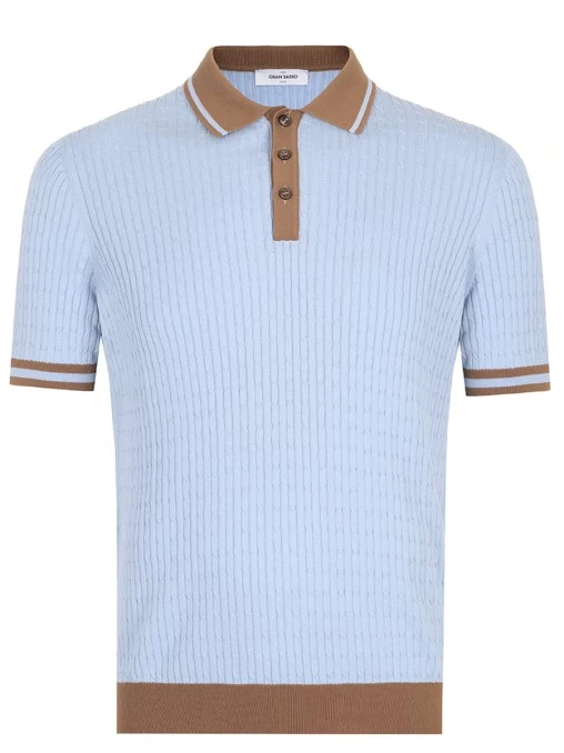 Поло хлопковое GRAN SASSO