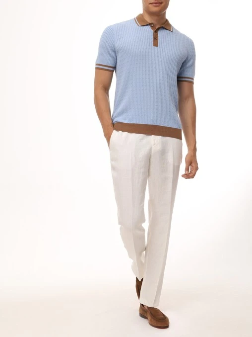 Поло хлопковое GRAN SASSO