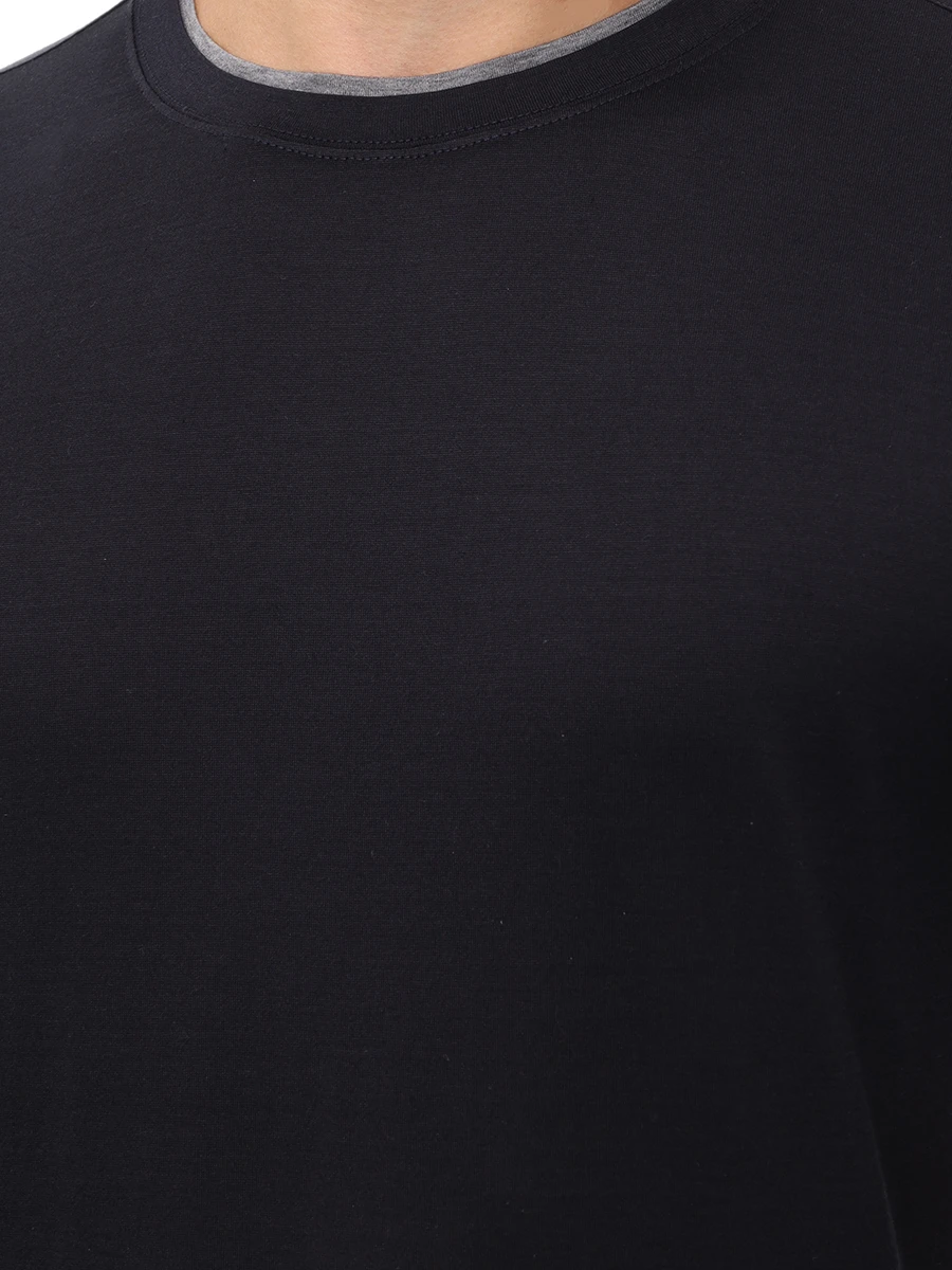 Футболка из шелка и хлопка