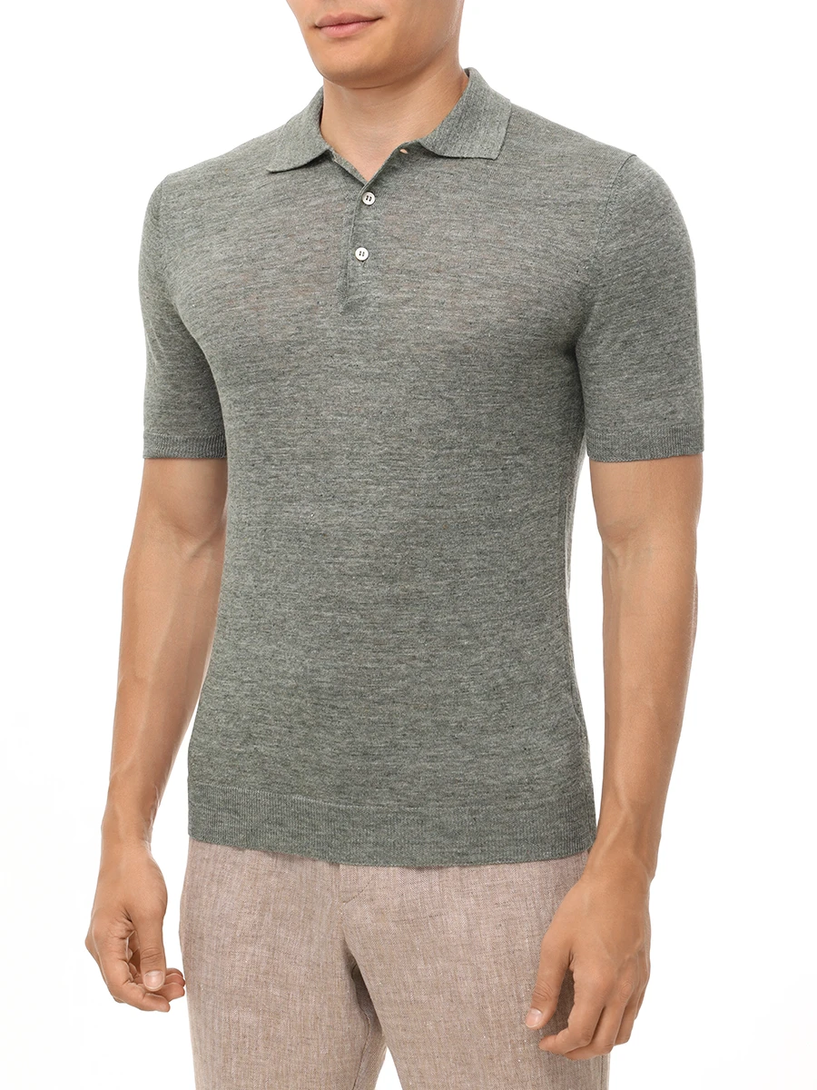 Поло льняное