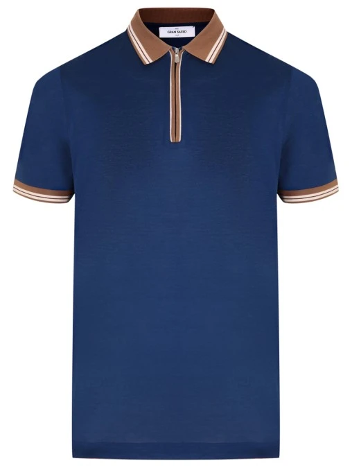 Поло хлопковое GRAN SASSO