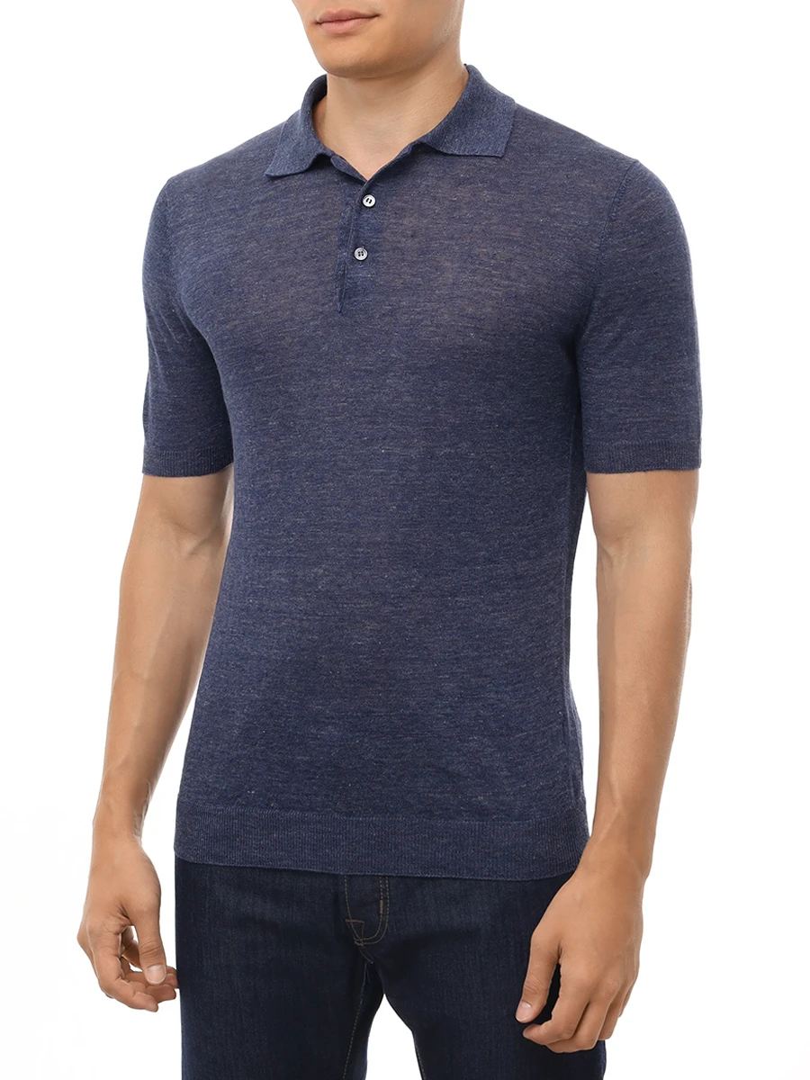 Поло льняное