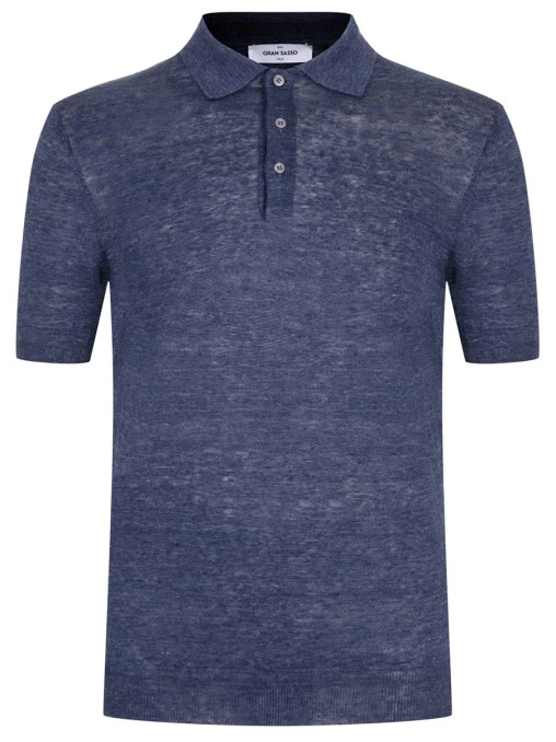 Поло льняное GRAN SASSO