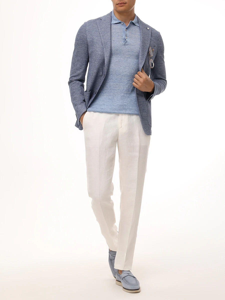 Поло льняное