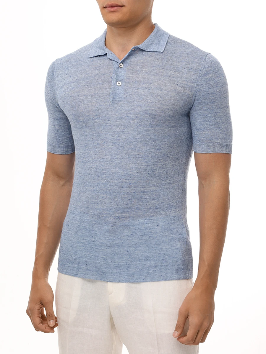 Поло льняное