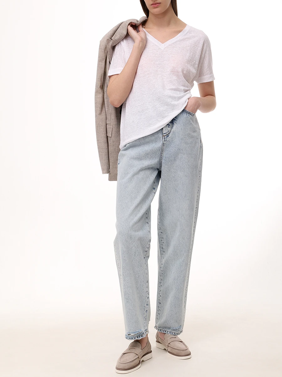 Футболка льняная