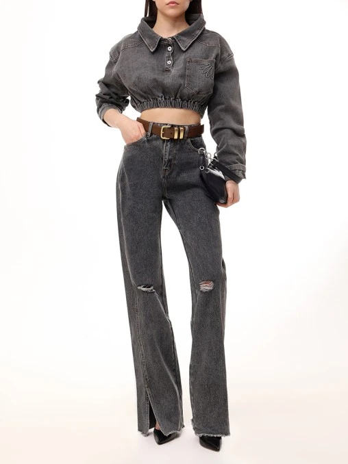 Джинсы хлопковые JULI TOO