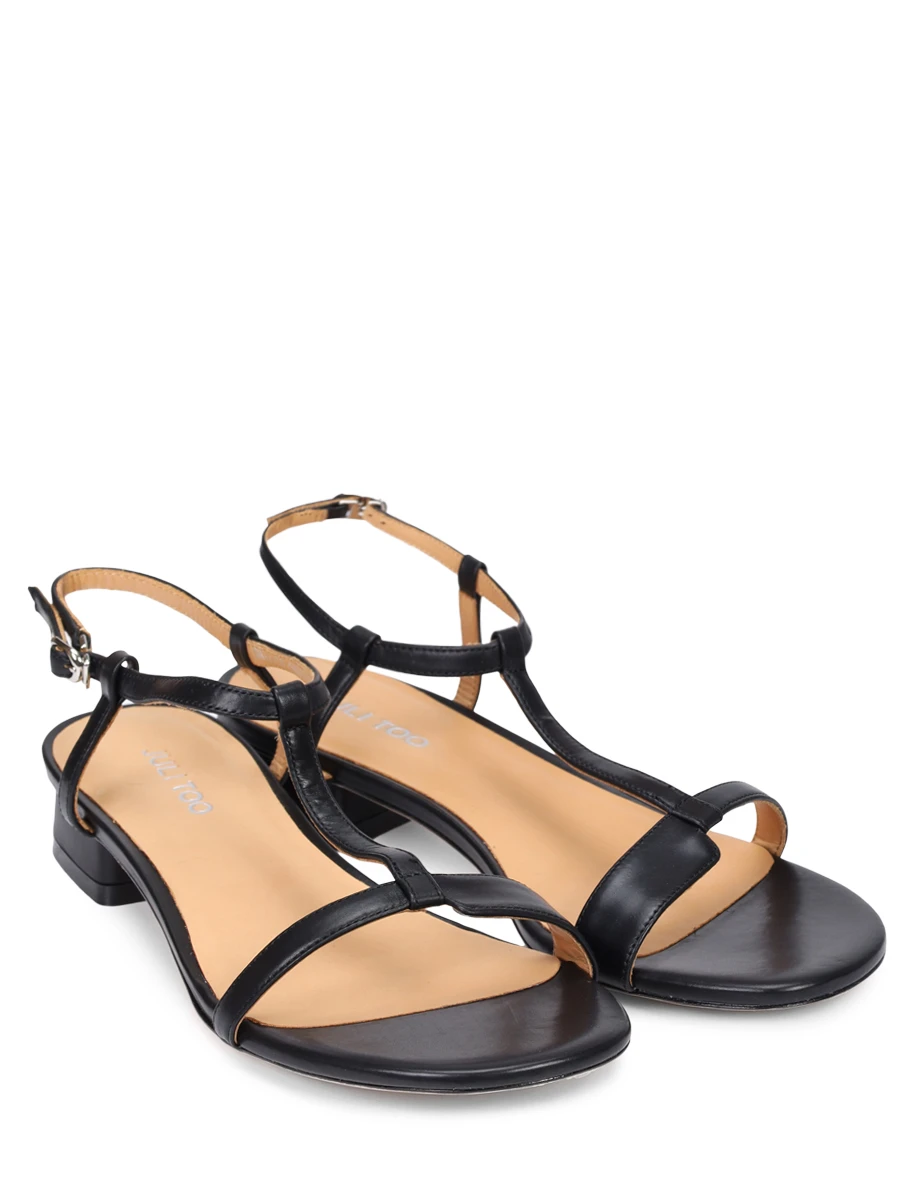 Сандалии кожаные