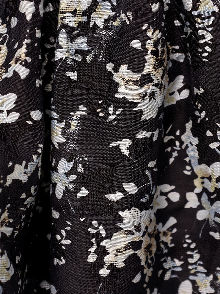 Платье из вискозы и шелка