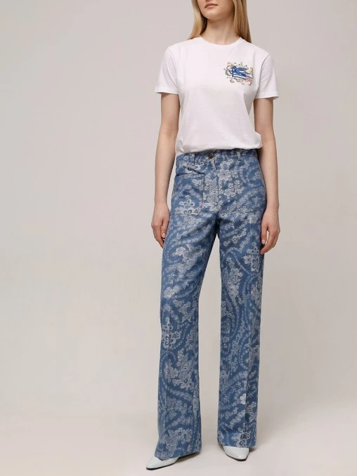 Футболка хлопковая ETRO